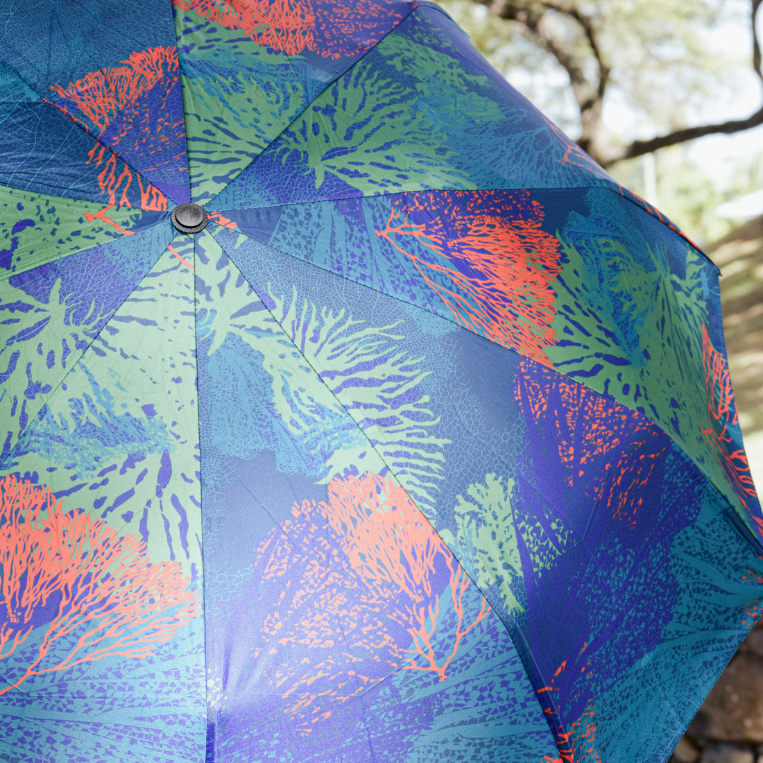 CORAL MIDNIGHT UMBRELLA