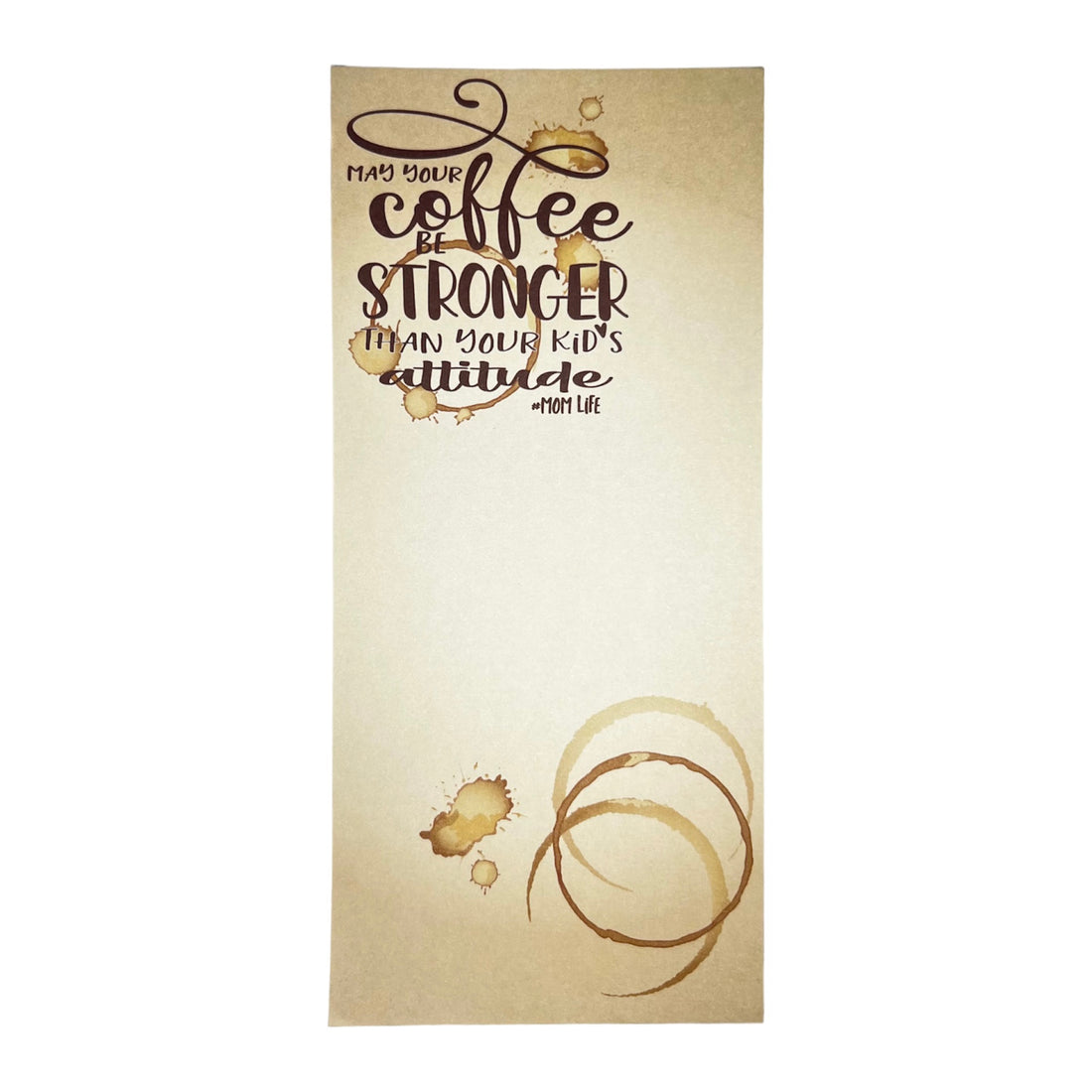 COFFEE NOTE PAD