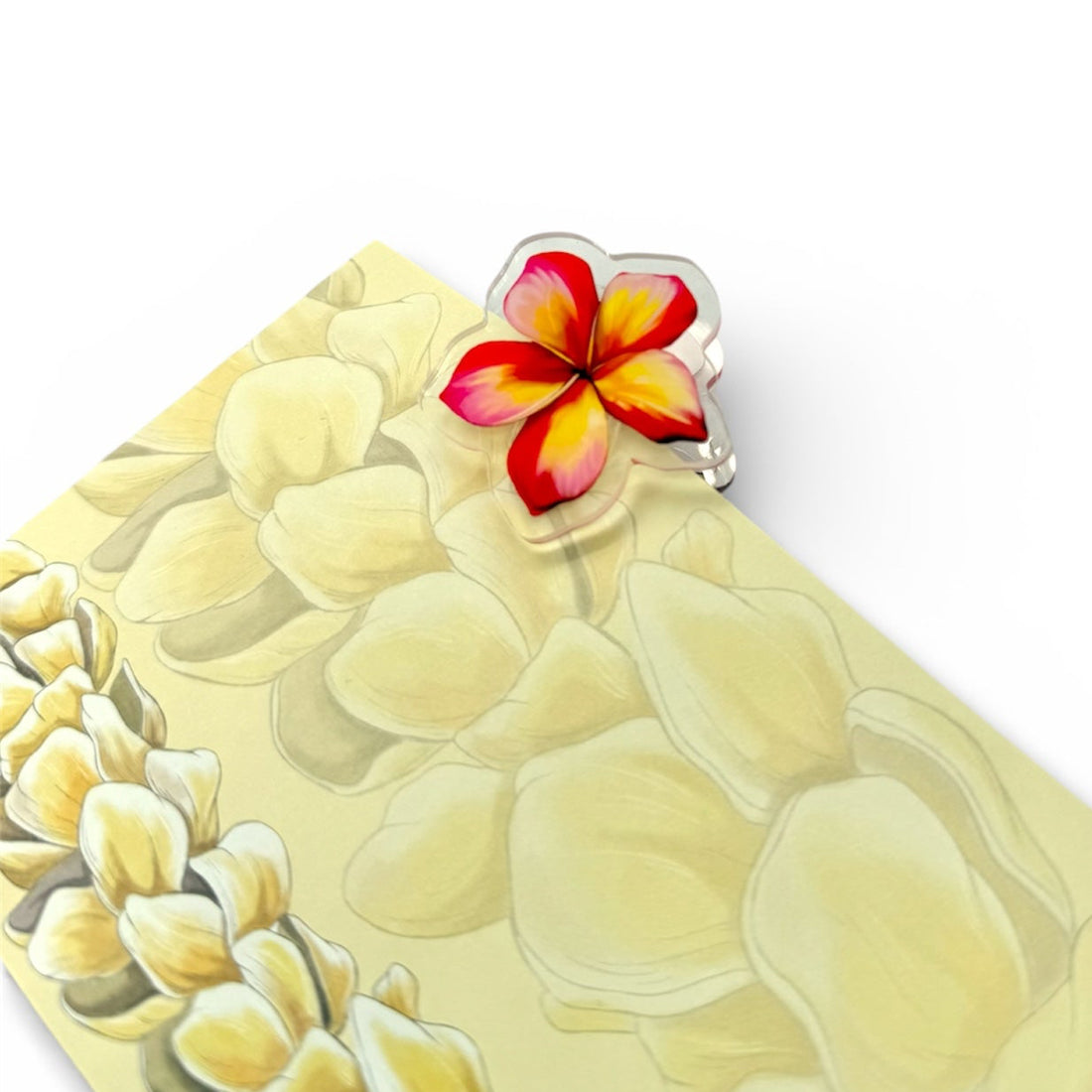 ANTHURIUM ACRYLIC PAPER CLIP