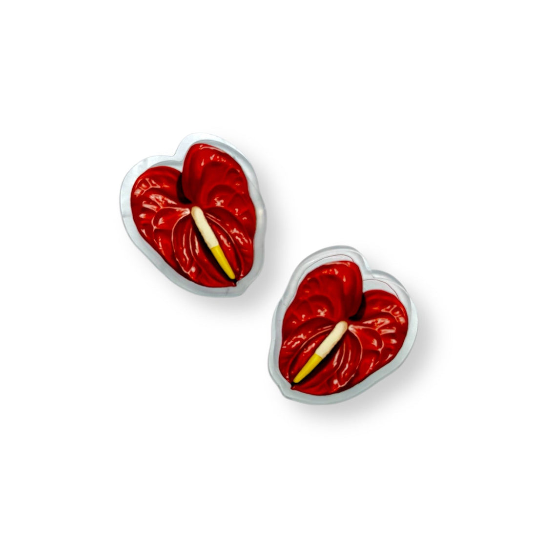 ANTHURIUM ACRYLIC PAPER CLIP